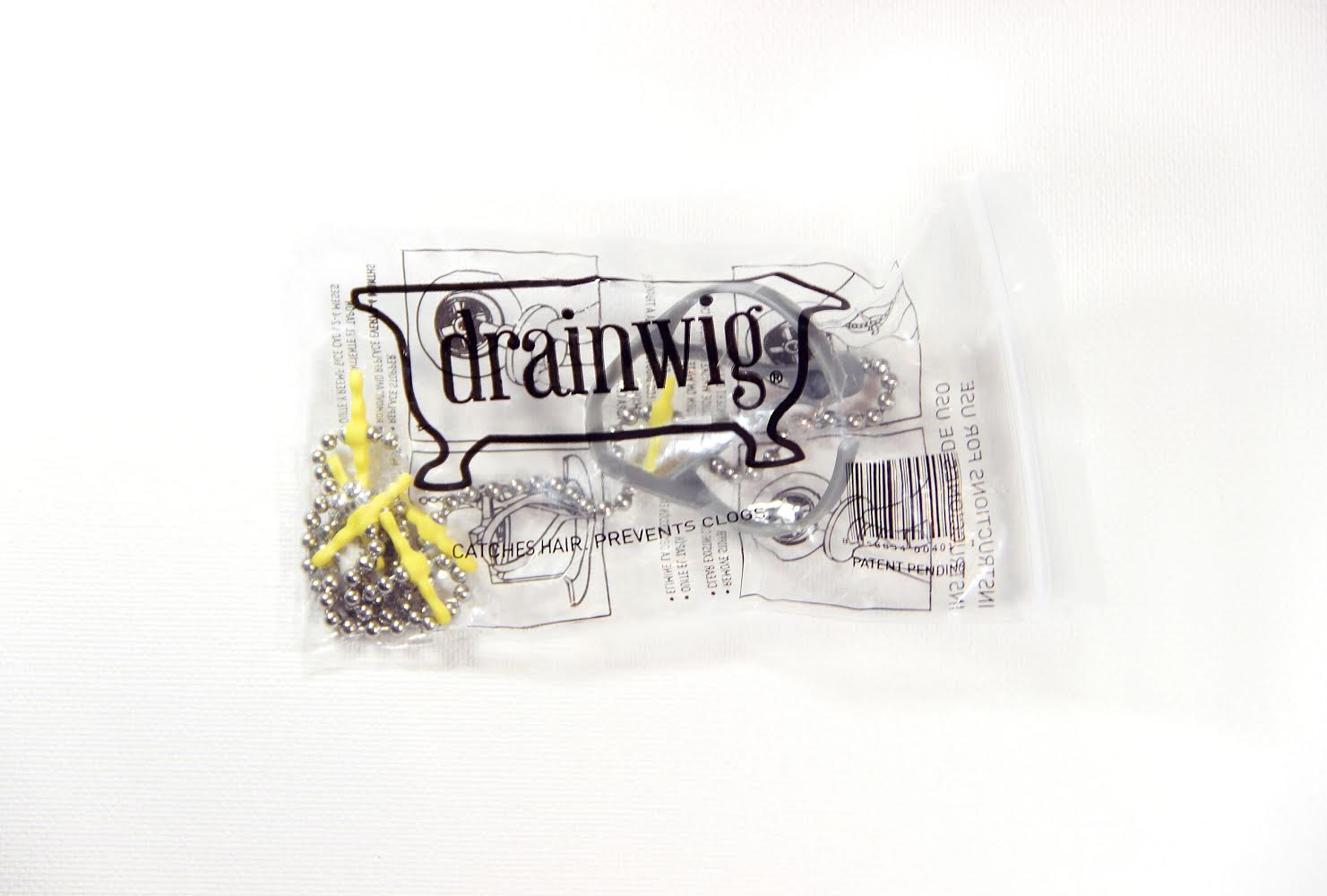 DrainWig Commercial Bath In Packaging